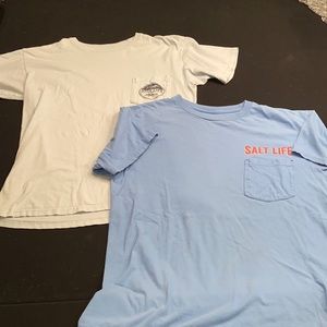 SALT LIFE t-shirts short sleeve